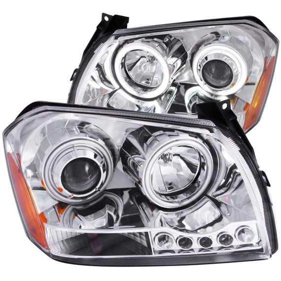 ANZO 2005-2007 Dodge Magnum Projector Headlights Chrome 121219