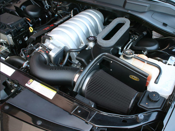 Airaid 06-10 Dodge Charger / 08 Magnum SRT8 6.1L Hemi CAD Intake System w/ Tube (Dry / Black Media) 352-193