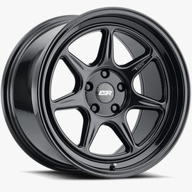 ESR 18X10.5 5X100 (CUSTOM DRILL) +15 72.56 GLOSS BLACK CR7 80551415 CR7GBLK 80551415 CR7GBLK 5X100