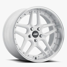 ESR CS15 19X9.5 5X120 +35 726.6 GLOSS WHITE MACHINE LIP Wheel/Rim 99552035 CS15WHT-ML