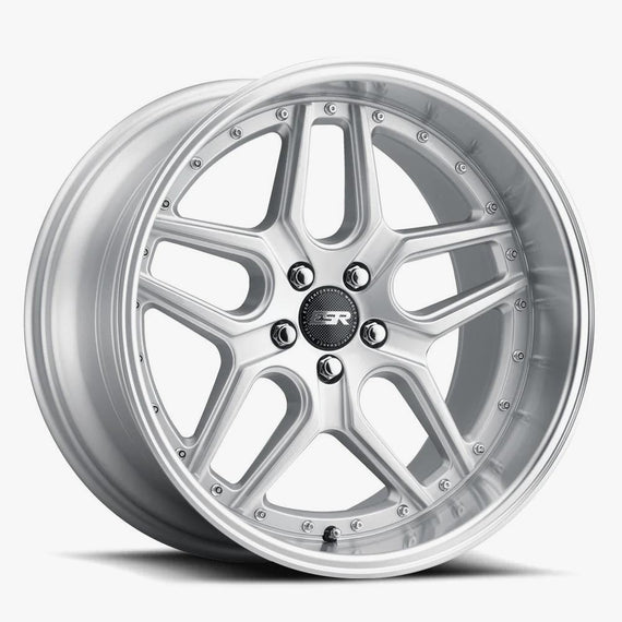 ESR 19X10.5 5X114.3 +15 72.56 HYPER SILVER MACHINE LIP CS15 90551415 CS15HS-ML 90551415 CS15HS-ML