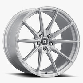 ESR CUSTOM DRILL 20X10.5 (-9 to +30) 72.56 CX1 BRUSHED HYPER SILVER..ET: 005BBBCC CX1BHS-P3