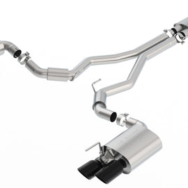 Borla 18-20 Ford Mustang GT 5.0L AT/MT ECE Approved Cat-Back Exhaust w/ Active Valve 1014046BC