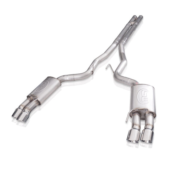 Stainless Works 18+ Ford Mustang GT Redline H-Pipe Performance Connect Cat-Back Exhaust M18CBHPC