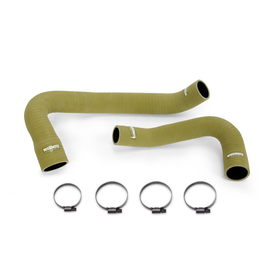Mishimoto 07-11 Jeep Wrangler 6cyl Silicone Hose Kit Olive Drab MMHOSE-WR6-07OD
