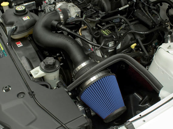 Airaid 2010 Ford Mustang 4.0L MXP Intake System w/ Tube (Dry / Blue Media) 453-245