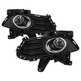 Spyder 13-16 Ford Fusion OEM Fog Lights w/Switch & Cover - Clear (FL-FFUS13-C) 5085009