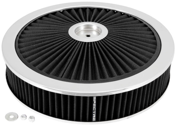 Spectre ExtraFlow HPR Air Cleaner Assembly 14in. x 3in. - Black 47621