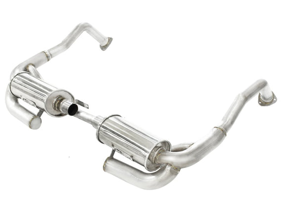 aFe Power EXH CB Porsche Boxster S(987.1) 05-08 H6-3.4L No Tip Exhaust 49-36411 49-36411