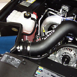 Airaid 01-04 Chevy & GMC Duramax 6.6L LB7 CAD Intake System w/ Tube (Dry / Blue Media) 203-129