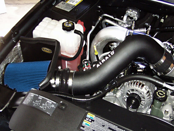 Airaid 01-04 Chevy & GMC Duramax 6.6L LB7 CAD Intake System w/ Tube (Dry / Blue Media) 203-129