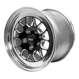 Weld S77 15x10 / 5x4.75 BP / 7.5in. BS Black Wheel (Medium Pad) - Non-Beadlock 77MB-510B75A