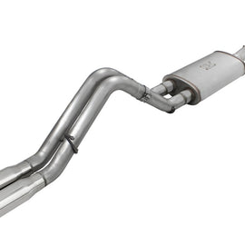 aFe Power MACHForce XP Exhaust System Cat-Back 409 Stainless Steel 07-08 Hummer H2 V8 6.0L/6.2L 49-44049