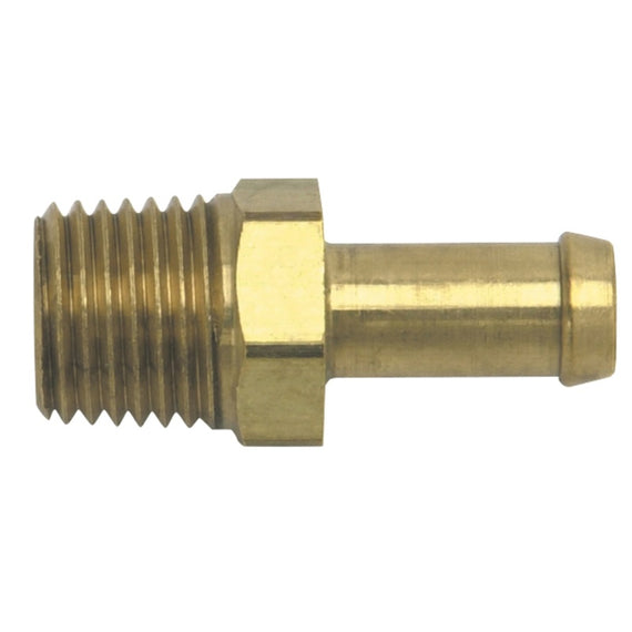 Russell Performance 1/4 NPT x 9mm Hose Single Barb Fitting 697040