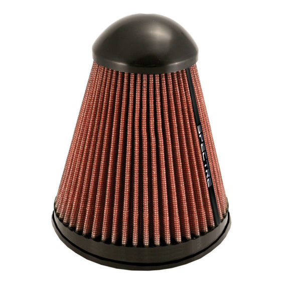 Spectre HPR Air Box Replacement Filter / Round Tapered 5in. Inline (Fits Air Box PN 9832) HPR9832