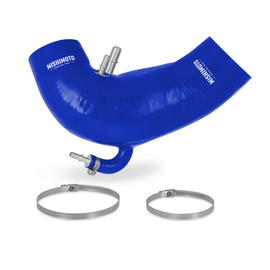 15-17 Mustang GT 5.0 Mishimoto Blue Silicone Air Intake Tube Induction Hose MMHOSE-MUS8-15IHBL
