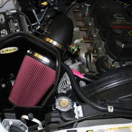 Airaid 03-07 Dodge Ram 5.9L Cummins MXP Intake System w/ Tube (Dry / Red Media) 301-259
