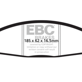 EBC 05-07 Chrysler Pacifica 3.5 Greenstuff Front Brake Pads DP21688