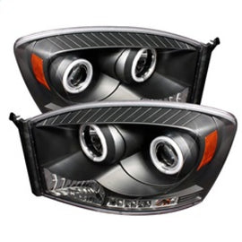 Spyder Dodge Ram 1500 06-08 06-09 Projector Headlights CCFL Halo LED Blk PRO-YD-DR06-CCFL-BK 5030061