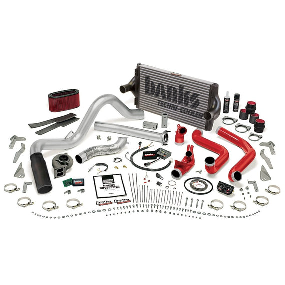 Banks Power 94-95.5 Ford 7.3L Auto PowerPack System - SS Single Exhaust w/ Black Tip 48555-B