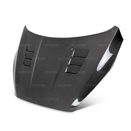 Seibon 15-16 Ford Focus TS-Style Gloss Finish Carbon Fiber Hood HD16FDFO-TS