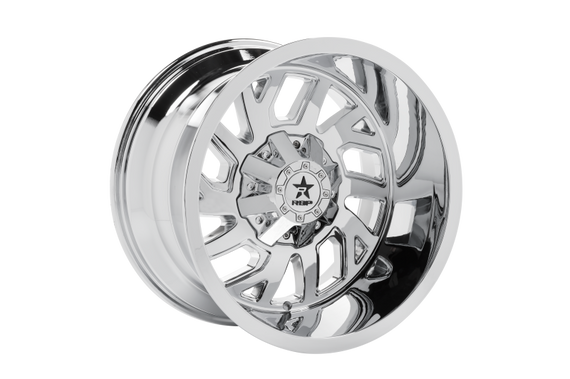 RBP 65R Glock 20x12 8x170 BP / 4.75 BS -44mm Offset 125mm CB (Hub Centric) Chrome Wheel 65R-2012-87-44C