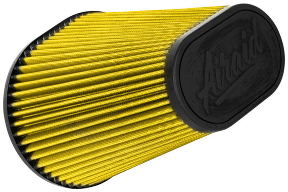 Airaid Universal Air Filter -Cone 6in FLG x 9-1/2x7-1/2in B x 6-3/8x3-3/4inTx 9-1/2in H - Synthaflow 724-127
