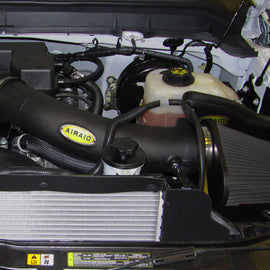 Airaid 10-13 Ford F-250 / F-350 Super Duty 6.2L CAD Intake System w/ Tube (Dry / Black Media) 402-273