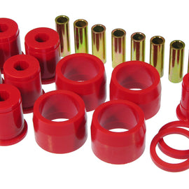 Prothane 65-70 GM Full Size Rear Upper/Lower Control Arm Bushings - Red 7-310