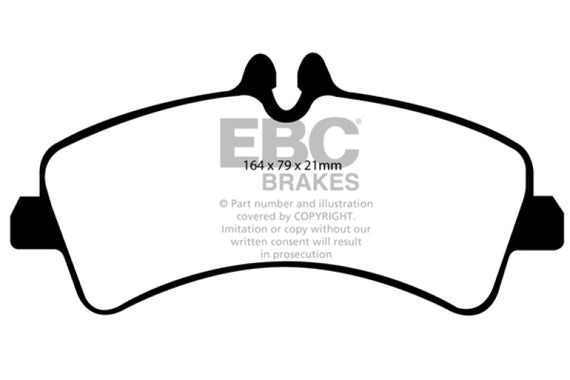 EBC 07+ Dodge Sprinter 3500 DRW Greenstuff Rear Brake Pads DP61929