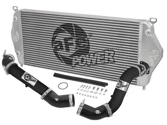 aFe BladeRunner Intercooler w/ Black Tubes 16-17 Nissan Titan XD V8 5.0L (td) 46-20282-B