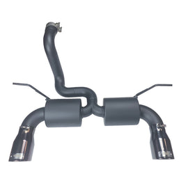 Injen 18-20 Jeep Wrangler JL L4-2.0L Turbo / V6-3.6L SS Axle-back Exhaust - Black SES5005BLK