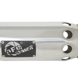 aFe Power Intercooled Tip Stainless Steel - Polished 4in In x 5in Out x 12in L Clamp On 49T40502-P121