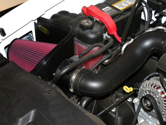 Airaid 09-12 GM Truck/SUV 4.3L V6 CAD Intake System w/o Tube (Dry / Red Media) 201-244
