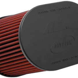 AEM Dryflow Air Filter Oval Straight 9in Base OS L x 5in Base OS W x 9.5in Top OS L x 6.75 OS Top W 21-2269DK