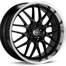Enkei LUSSO 18x7.5 42 5x110 72.6 BKM Wheel LUXURY WHEEL / RIM 469-875-5142BK