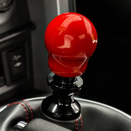 Raceseng Contour Shift Knob (No Engraving) Hyundai Genesis Coupe Adapter - Red Gloss 08231RG-0801X-0812011