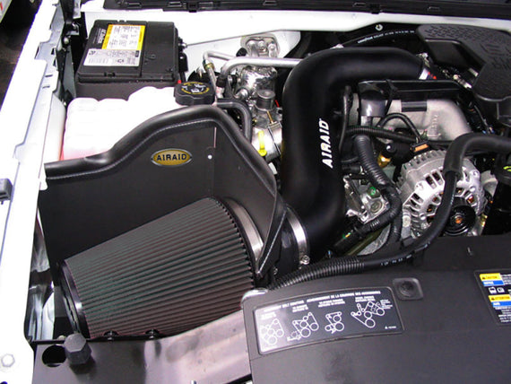 Airaid 2004 Chevy Duramax/04-05 GMC Duramax 6.6L LLY CAD Intake System w/ Tube (Dry / Black Media) 202-154