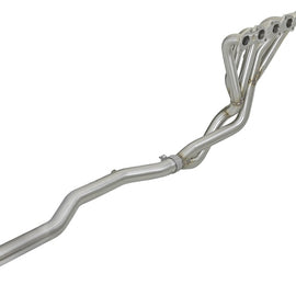 aFe Power Twisted Steel Long Tube Header & Connection Pipes 01-16 Nissan Patrol (Y61) V8-4.8L 48-36109-YN