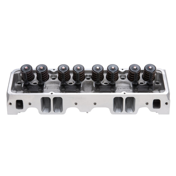 Edelbrock Cylinder Head SBC E-Cnc 185 64cc Straight Plug for Hydraulic Roller Cam Complete 79895