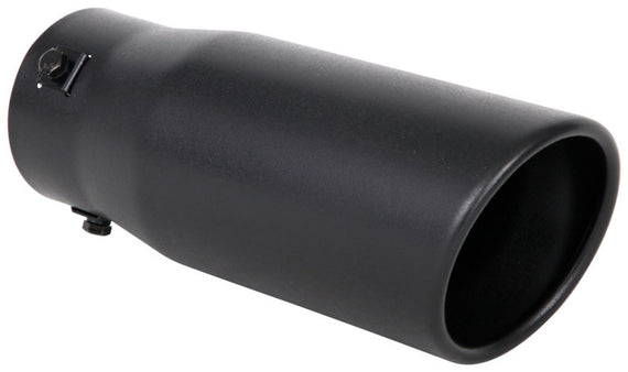 Spectre Exhaust Tip 3-1/2in. OD / Slant - Black 22360