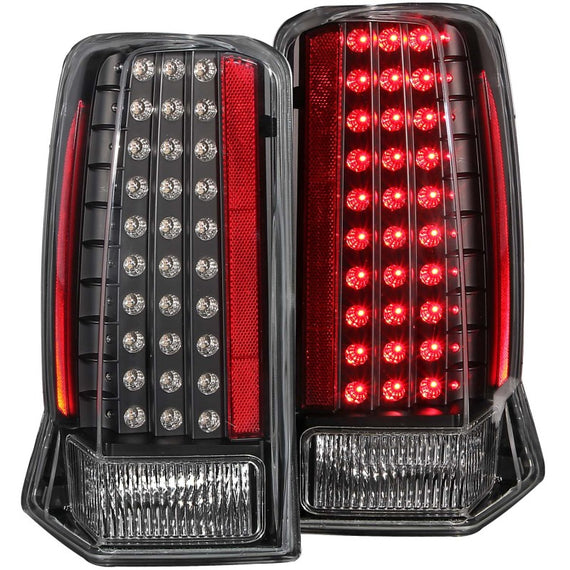 ANZO 2002-2006 Cadillac Escalade LED Taillights Black 311121
