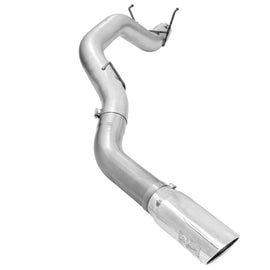 aFe Atlas 5in DPF-Back Aluminized Steel Exh Dodge RAM Diesel 13-14 6.7L (td) Mega Cab w/Polished Tip 49-02039-P