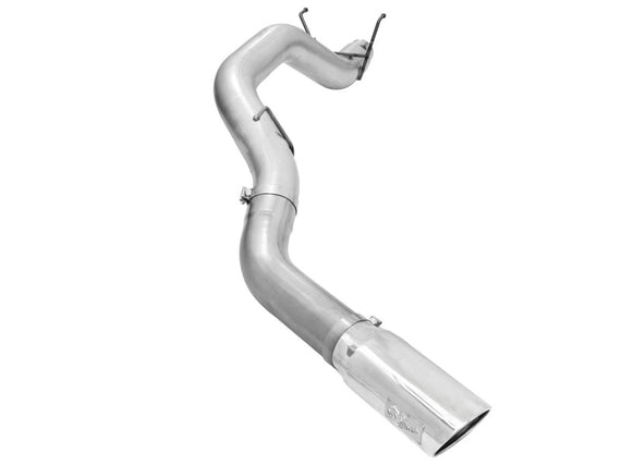 aFe Atlas 5in DPF-Back Aluminized Steel Exh Dodge RAM Diesel 13-14 6.7L (td) Mega Cab w/Polished Tip 49-02039-P