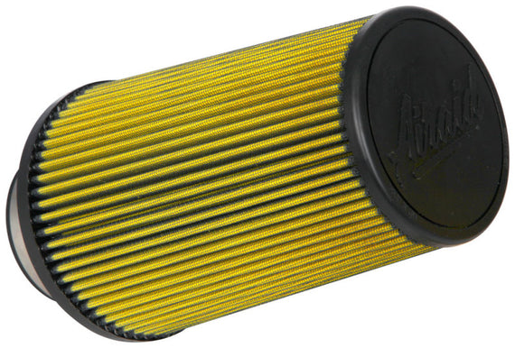 Airaid Universal Air Filter - Cone 3-1/2in Flange x 6in Base x 4-5/8in Top x 9in Height - Synthaflow 704-420
