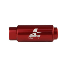 Aeromotive SS Series In-Line Fuel Filter - 3/8in NPT - 40 Micron Fabric Element 12303