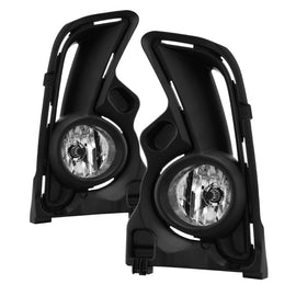 Spyder 17-18 Toyota Highlander OEM Fog Lights w/Cover and Switch - Clear (FL-TH17-C) 9043314