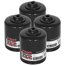 aFe Pro GUARD D2 Oil Filter 00-14 GM Gas Trucks V6 4.3L (4 Pack) 44-LF010-MB