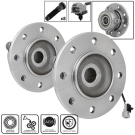 xTune Wheel Bearing and Hub ABS Dodge Ram 3500 98-99 - Front Left and Right BH-515068-69 9939402