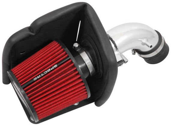Spectre 08-16 Ford Fiesta 1.6L Air Intake Kit - Polished w/Red Filter 9054